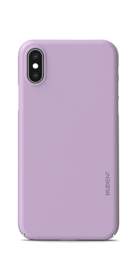 Thin Purple Iphone X Case Nudient