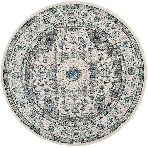 Top 30 first rate circle modern round light gray rug high stock illustration 1283993845. Safavieh Evoke Gray/Ivory 7 ft. x 7 ft. Round Area Rug ...