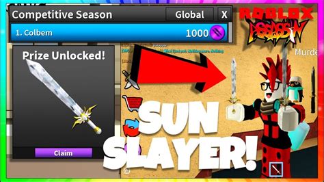 Getting The Sun Slayer Assassin Youtube