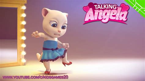 My Talking Angela Little Angela Gameplay Great Makeover For Children Hd