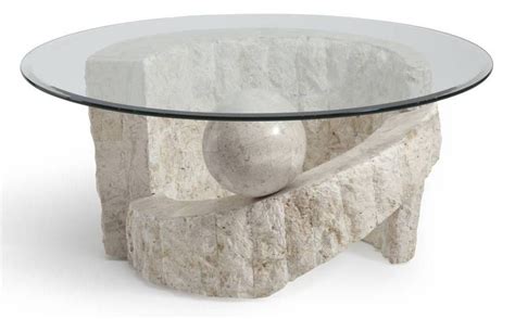 The advantages of a stone and glass coffee table
