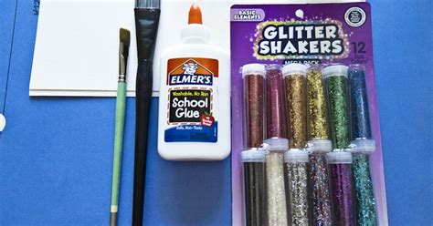 Pure And Noble Glitter Art Diy