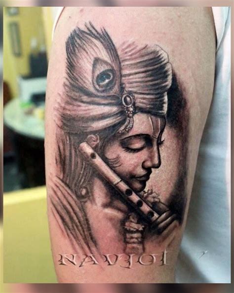 Tattoo Designs Of Lord Krishna Symbol