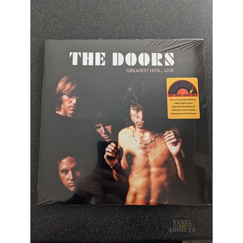 The Doors Greatest Hits Live Vinyl Lp Vinyl Addicts