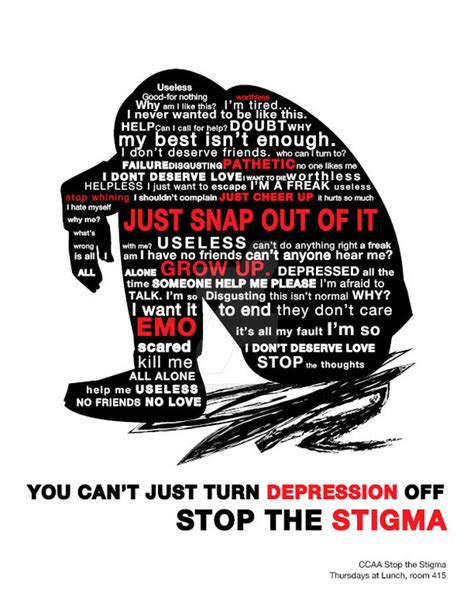 Stop The Stigma Poster By Gothicwaters On Deviantart