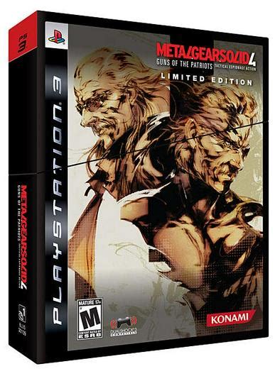 Metal Gear Solid 4 Guns Of The Patriots Limited Edition Item Box