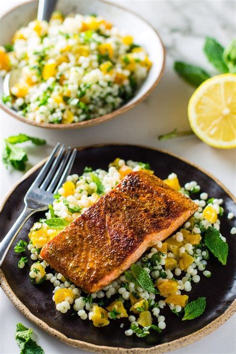 Jump to the easy lemon and herb couscous salad recipe or read on to see our tips for making it. Moroccan Salmon & Apricot Couscous Salad | Recipe ...