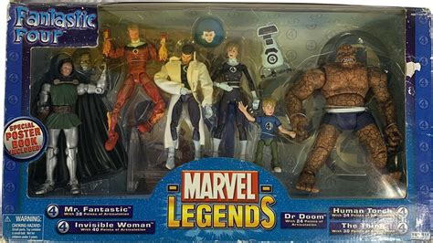 Marvel Legends Box Sets Toybiz Fantastic Four T Set