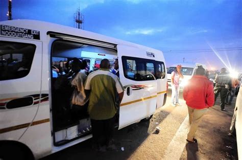 Cape Town Taxi Strike Protest Causes Huge R4m In Damages
