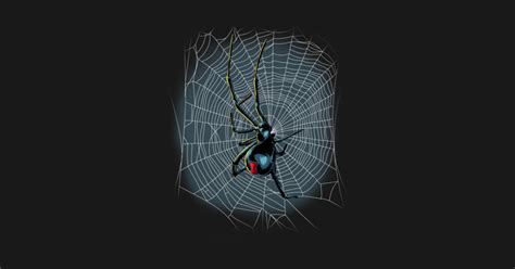 Black Widows Spider Arachnid Spider Web Black Widow T Shirt Teepublic