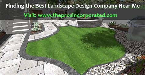 Find The Best Landscape Design Company Near Me The Pros Inc