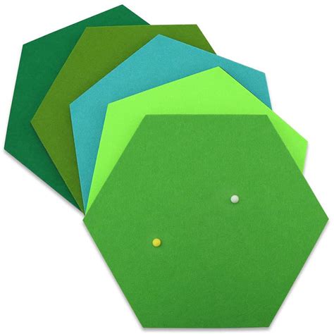 Hexagon Sound Absorption 100 Polyester Fiber Acoustic Panel China