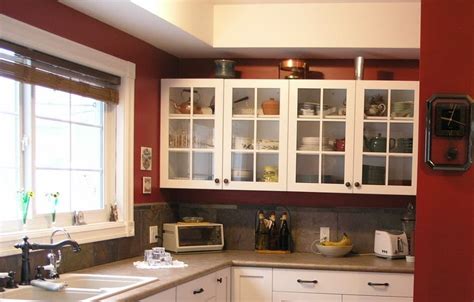 These cabinets can be paneled to blend in with the other kitchen if you decide to store pots, pans and lids in a lower corner cabinet, you can add hooks to hang the pots and pans from. Kitchen Hanging Cabinet Design Pictures - http ...