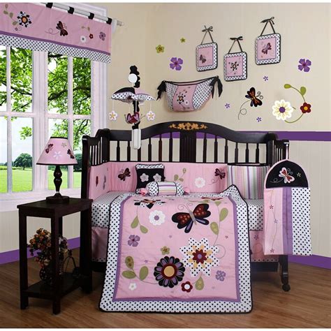 Adorable designs feature mickey and minnie, winnie the. Geenny Daisy Garden 13-piece Crib Bedding Set - 13693976 ...