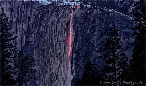 Chasing Yosemites Horsetail Fall Natures Best By Don Smith