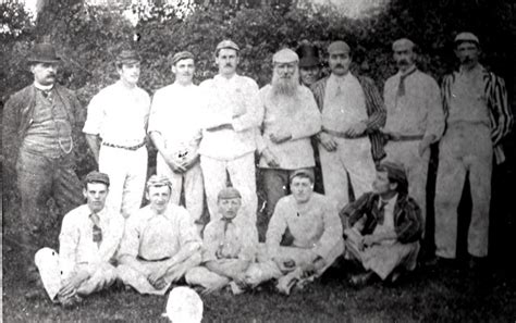 Cricket Club Team Redbourn Cricket Herts Memories