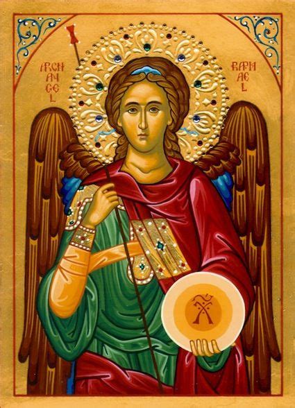 Archangel Raphael Icon Archangel Raphael Archangels Orthodox Icons
