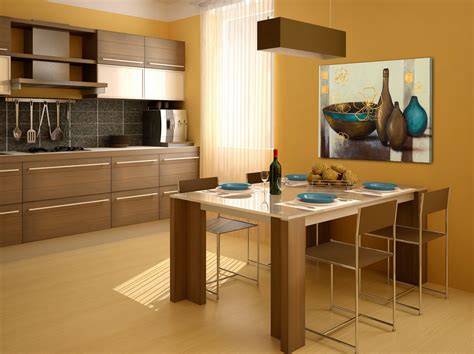 Cuadros, láminas, murales tallados y un montón de. Decoración de la cocina - colores y accesorios de cocina