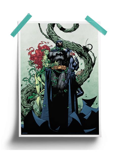 Poison Ivy Official Batman Poster Redwolf