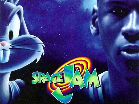 137638 Chicago Bulls Bugs Bunny And Michael Jordan Space Jam Picture