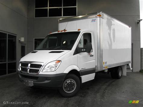 2008 Arctic White Dodge Sprinter Van 3500 Chassis 170 Moving Truck