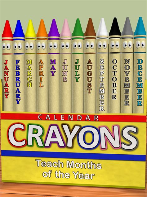 Watch Calendar Crayons Teach Months Of The Year Prime Video