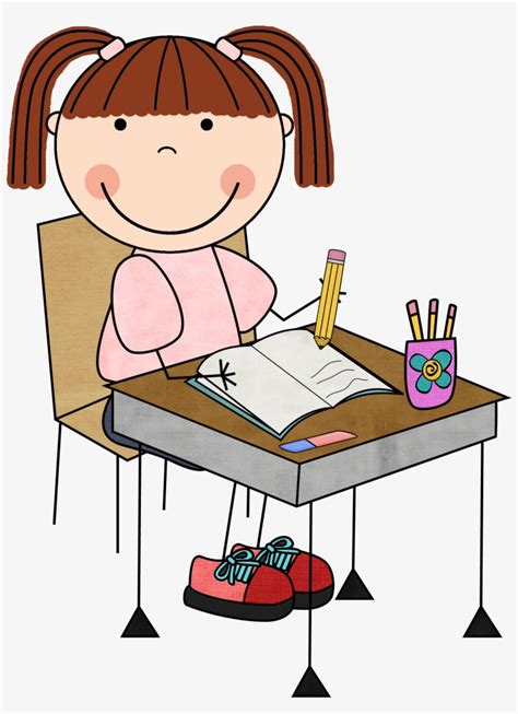 Png Black And White Library Conclusion Clipart Writing Student