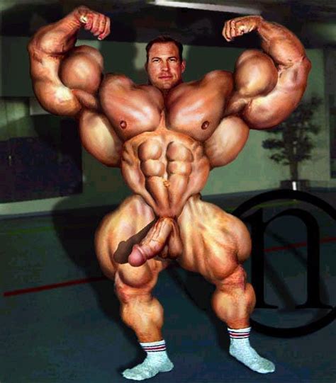 Extreme Bodybuilder Cock Morph