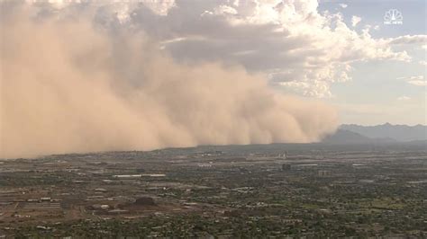 Dust Storm Rolls Through Arizona Nbc News