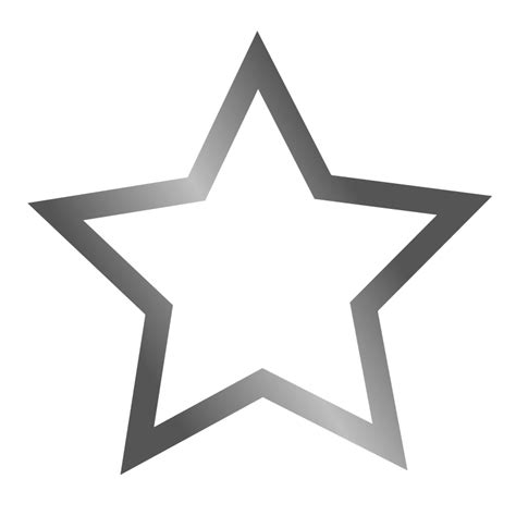 Free Clipart Outlined Star Icon Jhnri4