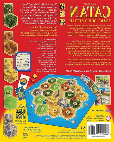 Settlers Of Catan Board Game 5th Edition 5 6