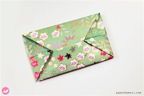 Easy Origami Envelope Tutorial Paper Kawaii
