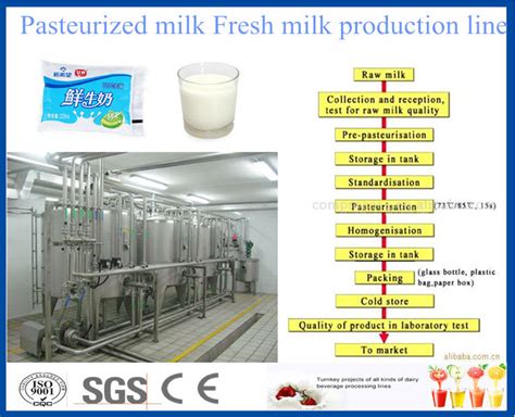 5000lph Plc Control Dairy Processing Plant Milk Powder Fresh Milk