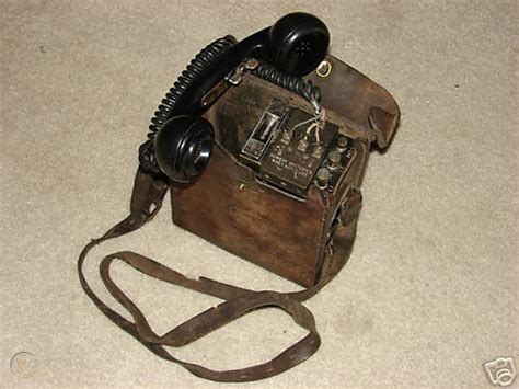 World War 2 Two Ee 8a Us Army Field Phone Dated 1944 37460004