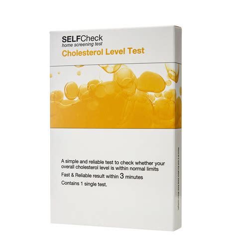 Cholesterol Selfcheck Self Test Kits Medical Self Test Kit Medical Home Test Kits