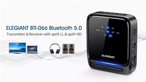 Elegiant 2 In 1 Bluetooth 50 Transmitter Receiver Computers And Tech