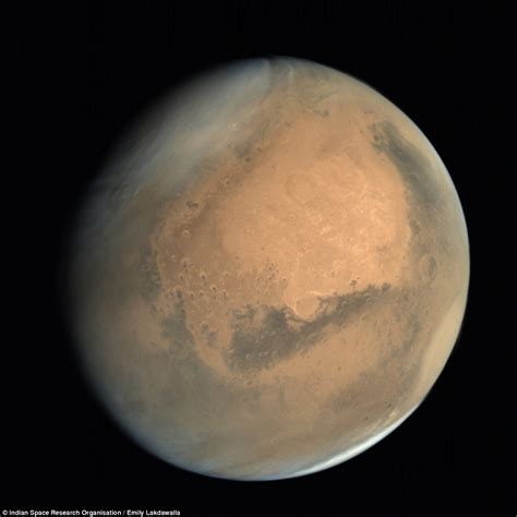Stunning Images Of Mars Beamed Back From Indian Space Probe Reveal The