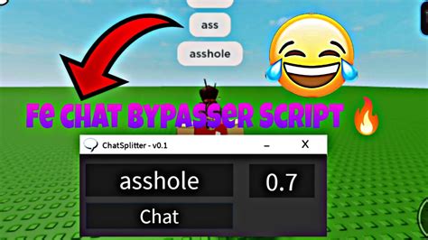 Roblox Fe Chat Bypasser Script Mobilepc Fe Chat Bypasser Gui 2024