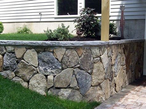Cinder Block Retaining Wall Stone Facade | Hardscape design, Wall