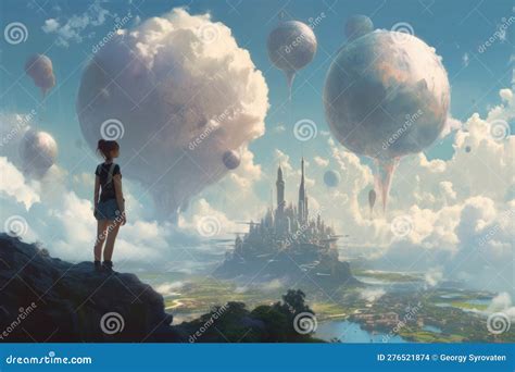 Enchanting Realm: A Surreal Photography Masterpiece Of Floating Islands