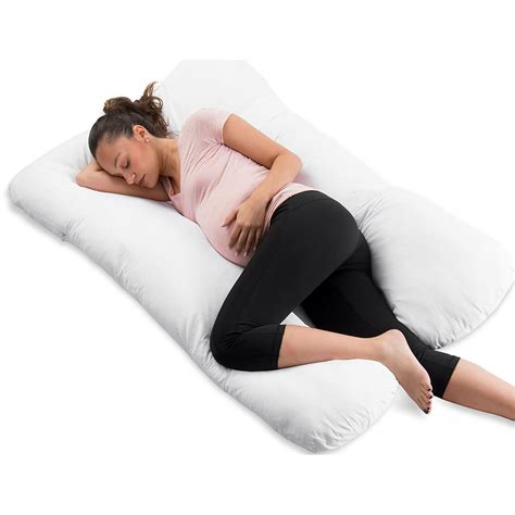 full body pregnancy pillow maternity pillow u shaped by comfysure