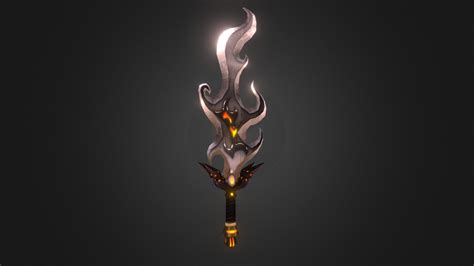 Flame Sword With Full Download Link Download Free 3d Model By