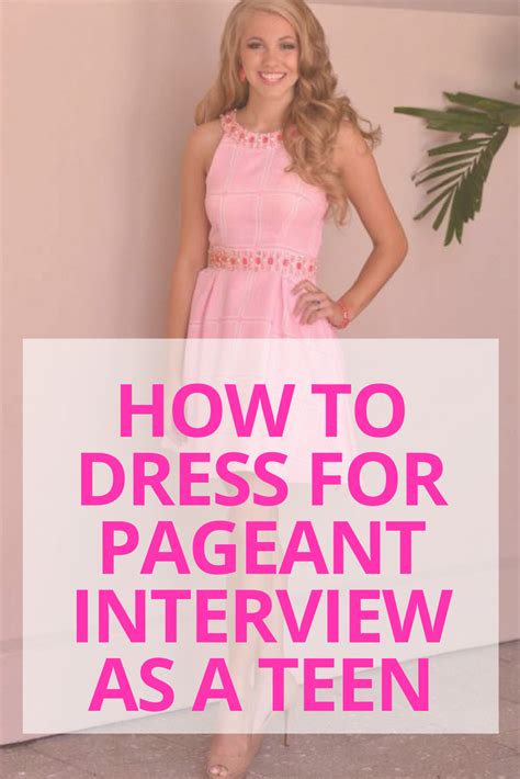 How To Succeed In Pageant Interview