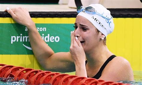 Australian Swimmer Kaylee Mckeown Breaks 100 Meter Backstroke World Record