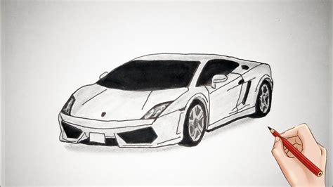 How To Draw A Lamborghini Drawing Lamborghini Gallardo Step By Step