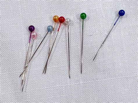 Pearl Head Straight Pins For Quilting Sewing And Crafts 100 Etsy
