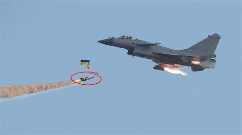 Russian MiG 41 Plane Was Blasted Out Of The Sky By A Ukrainian Anti Air