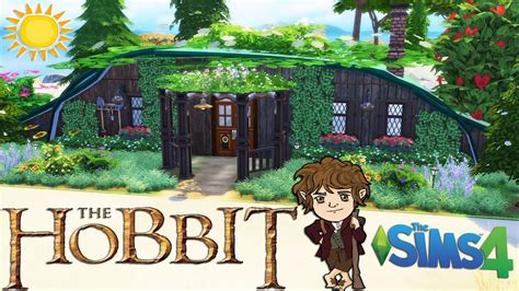 The Sims 4 Hobbit House Movie Speed Build Youtube