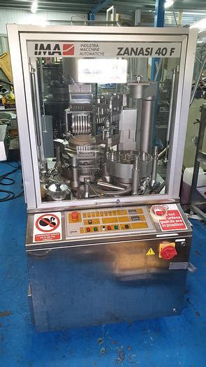 Ima Zanasi 40f Capsule Filler Used Machines Exapro