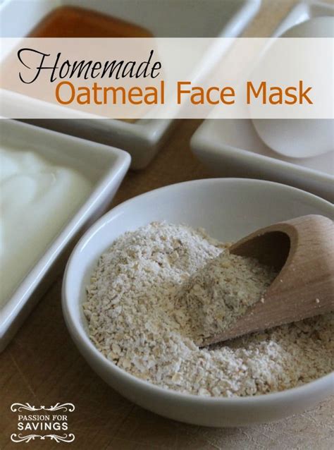 Oatmeal face masks help repair skin damage, heal wounds and skin. Homemade Oatmeal Face Mask! Easy DIY Recipe for Skin Care ...